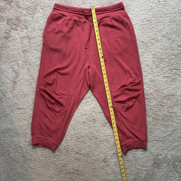 Free People Intimately Day Off Jogger Racer Red Women's Size L - Picture 3 of 6